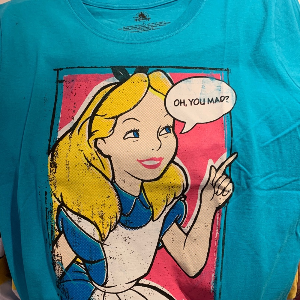 Alice and Wonderland shirt